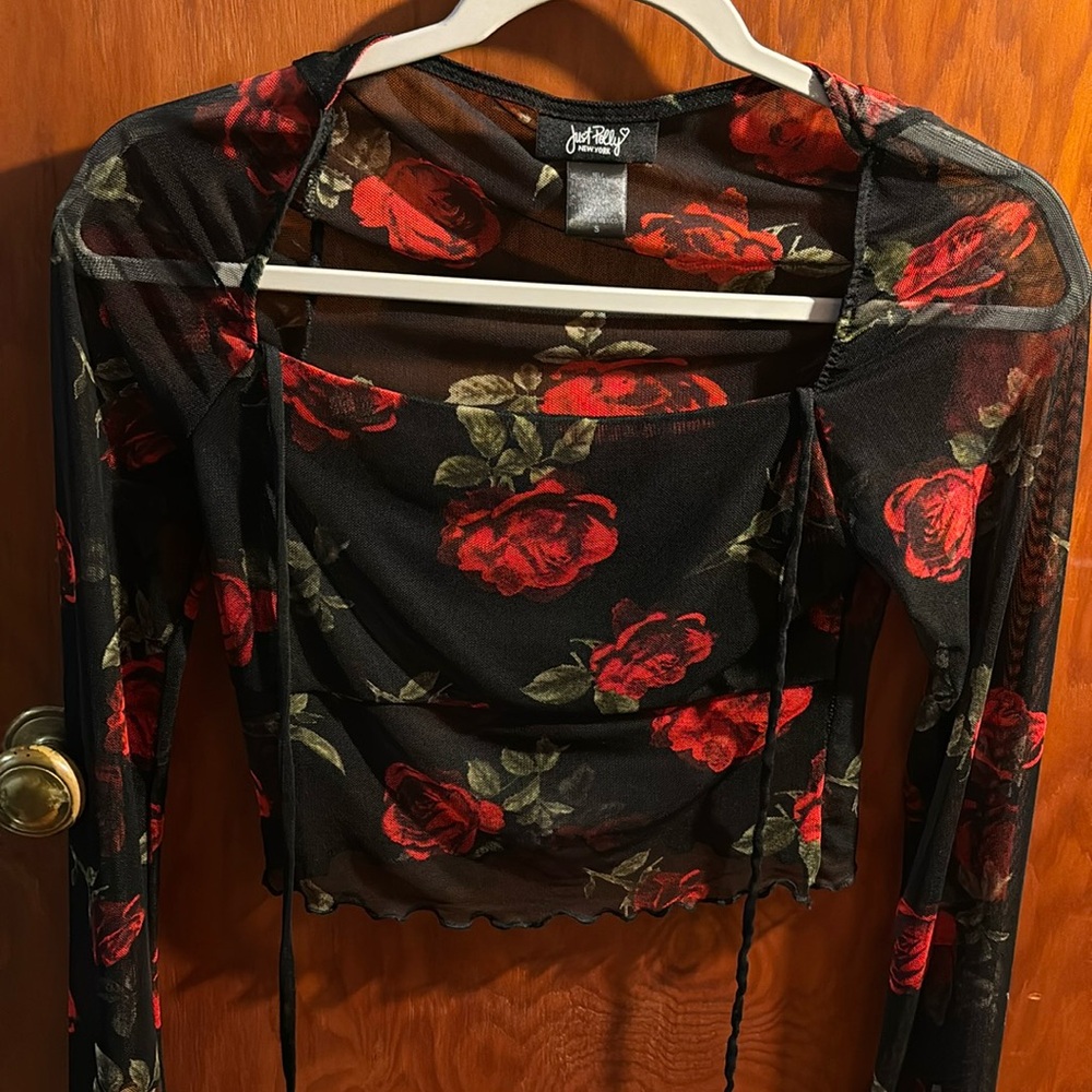 Sheer Crop Top